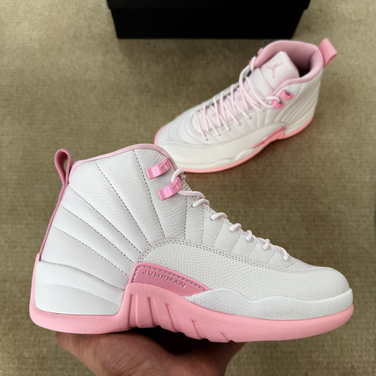 Air Jordan 12 Retro Pearl Pink 510816 600 (6) - www.kitistry.com