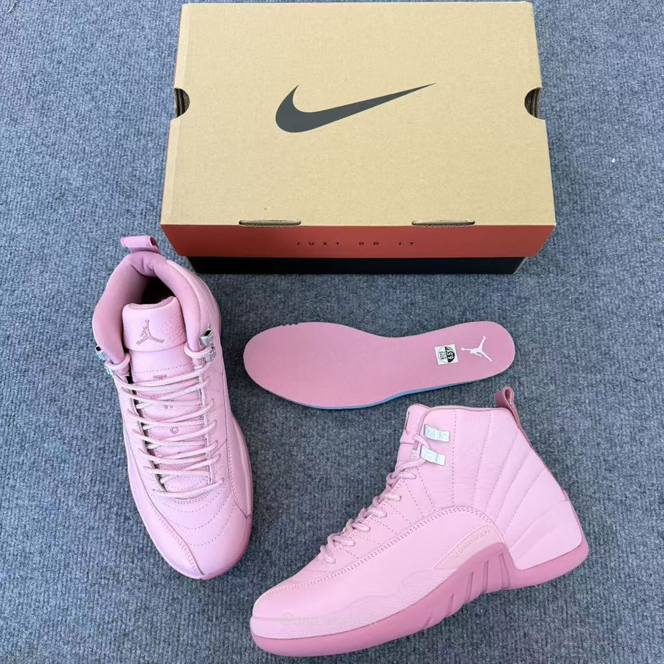 Air Jordan 12 Retropearl Pink Gs 510815 600 (2) - www.kitistry.com