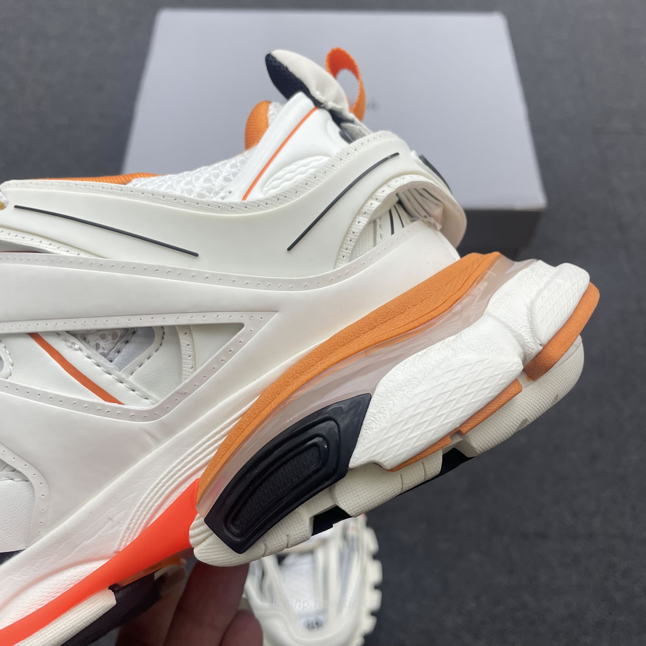 Balenciaga Track White Orange Womens 542436 W1gb1 9059 (9) - www.kitistry.com Balenciaga Track White Orange Womens 542436 W1gb1 9059 (9) - www.kitistry.com