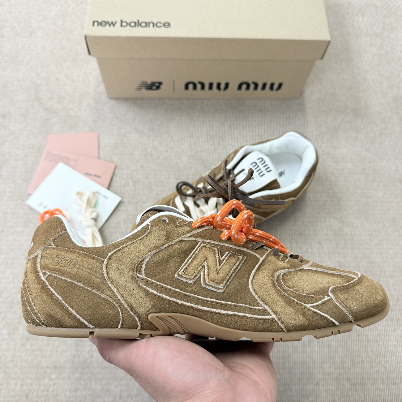 New Balance X Miu Miu 530 Sl Cinnamon 5e165e Z5o F0401 F D005 (14) - www.kitistry.com New Balance X Miu Miu 530 Sl Cinnamon 5e165e Z5o F0401 F D005 (14) - www.kitistry.com