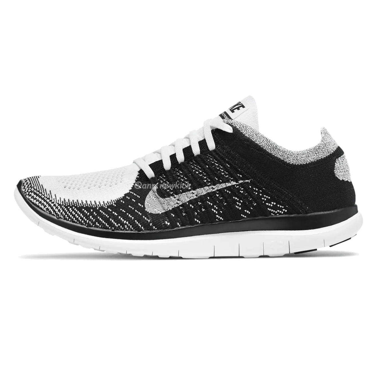 Nike Free 4.0 Flyknit White Black 631050 100 (13) - www.kitistry.com Nike Free 4.0 Flyknit White Black 631050 100 (13) - www.kitistry.com