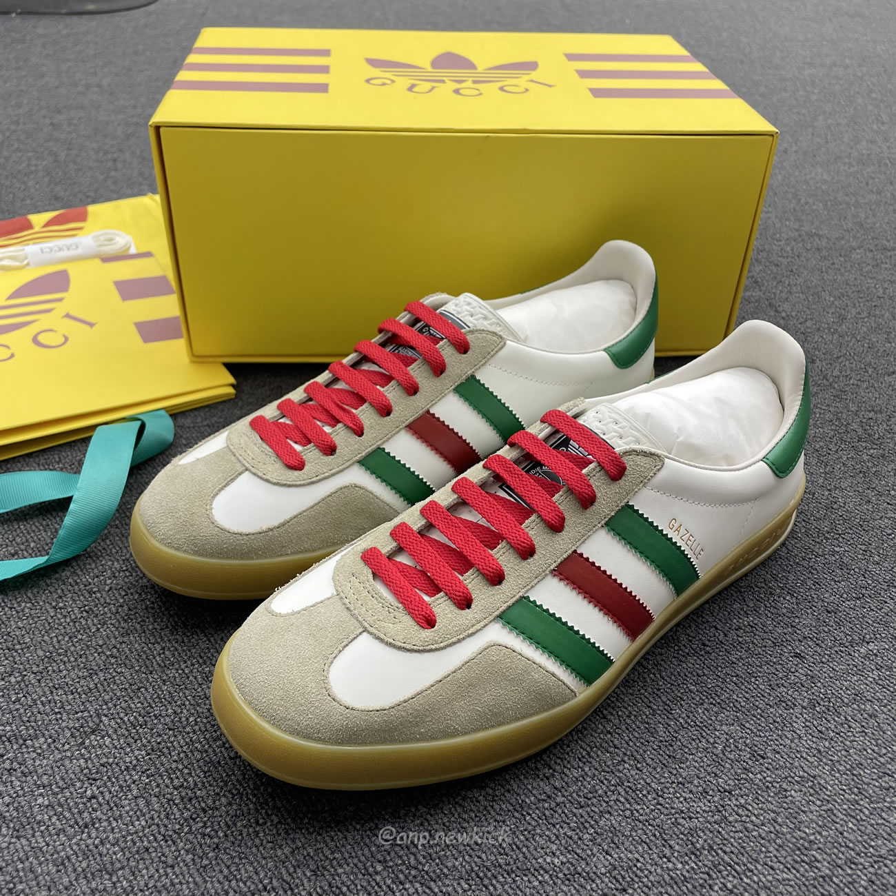 Adidas X Gucci Gazelle White Green Red 726487 Aaa43 9547 (6) - www.kitistry.com Adidas X Gucci Gazelle White Green Red 726487 Aaa43 9547 (6) - www.kitistry.com