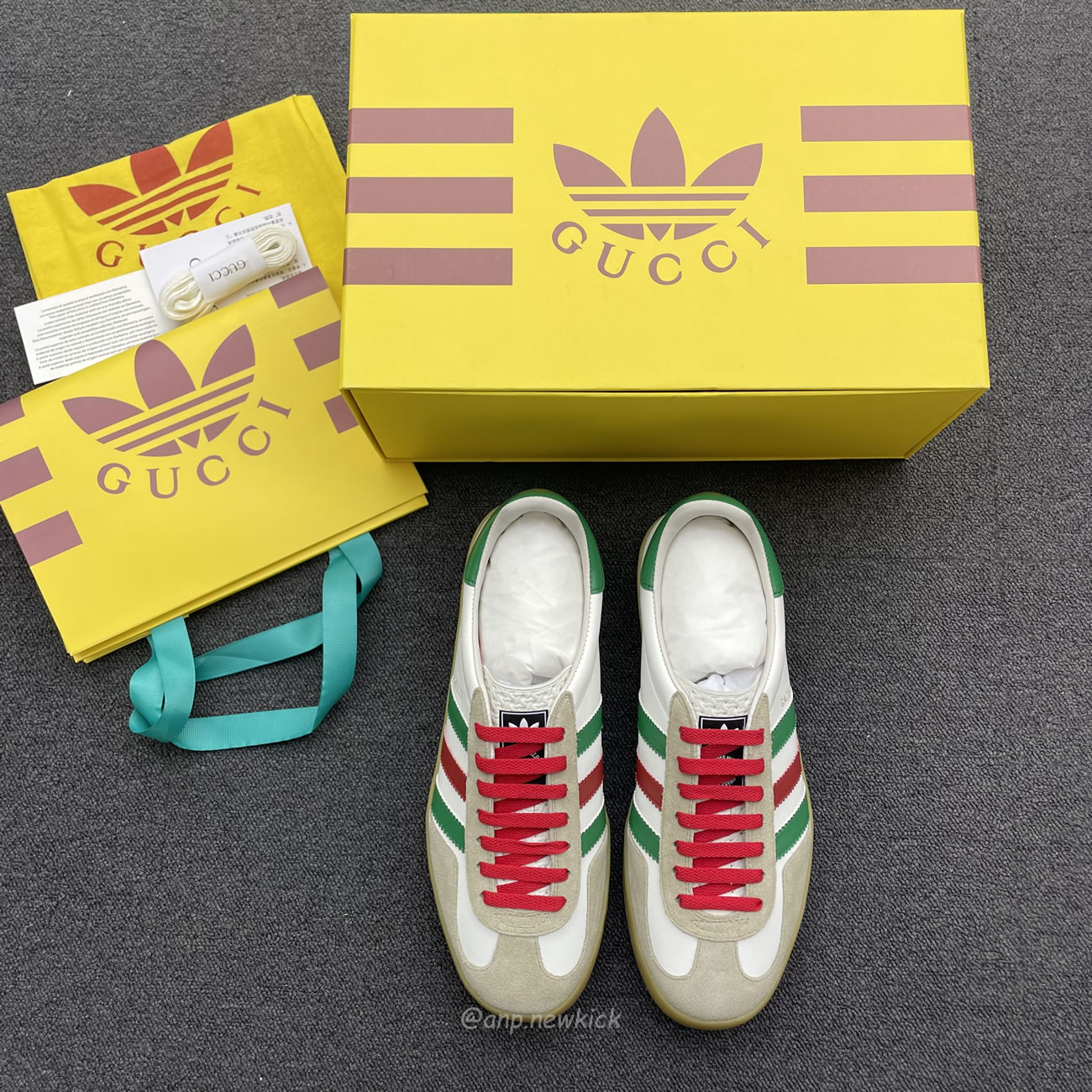 Adidas X Gucci Gazelle White Green Red 726487 Aaa43 9547 (8) - www.kitistry.com Adidas X Gucci Gazelle White Green Red 726487 Aaa43 9547 (8) - www.kitistry.com