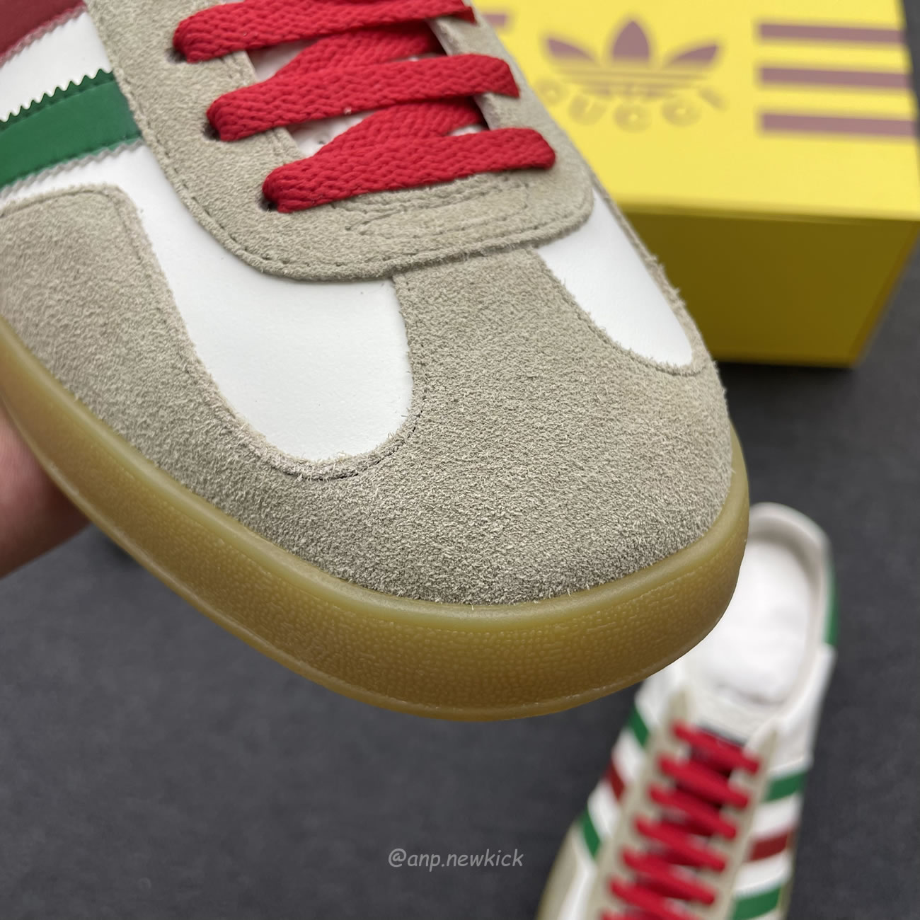 Adidas X Gucci Gazelle White Green Red 726487 Aaa43 9547 (9) - www.kitistry.com Adidas X Gucci Gazelle White Green Red 726487 Aaa43 9547 (9) - www.kitistry.com