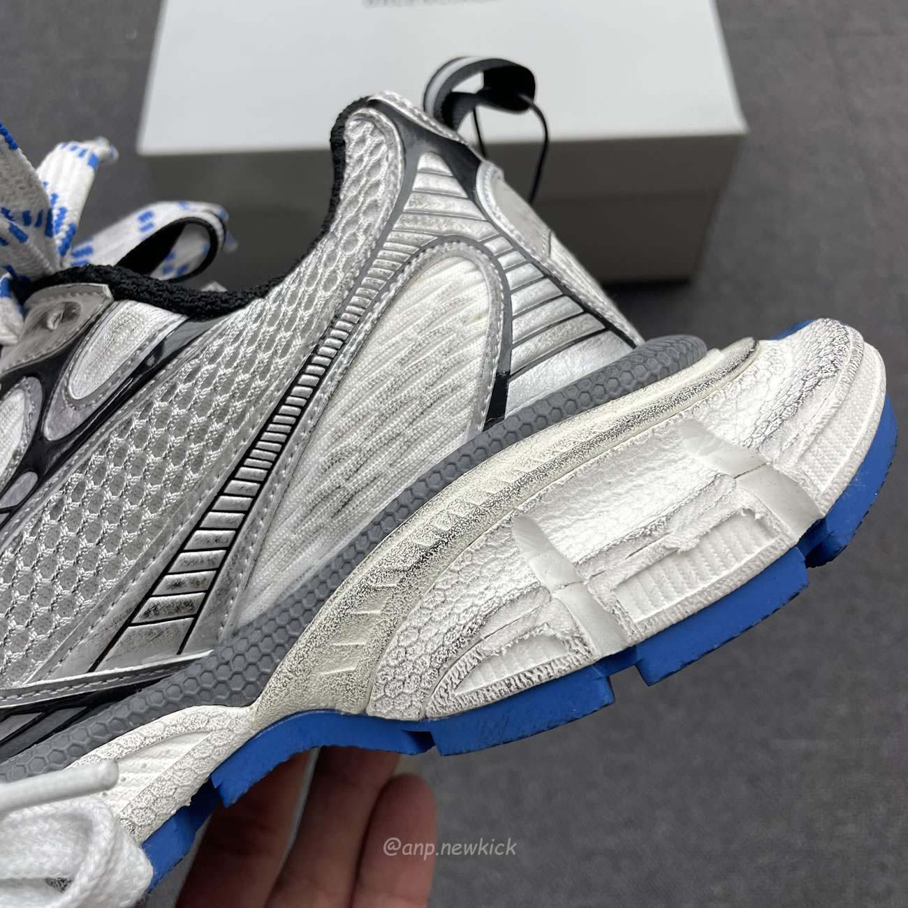 Balenciaga 3xl Trainer Grey White Blue 734731 W3xl7 1214 (10) - www.kitistry.com Balenciaga 3xl Trainer Grey White Blue 734731 W3xl7 1214 (10) - www.kitistry.com