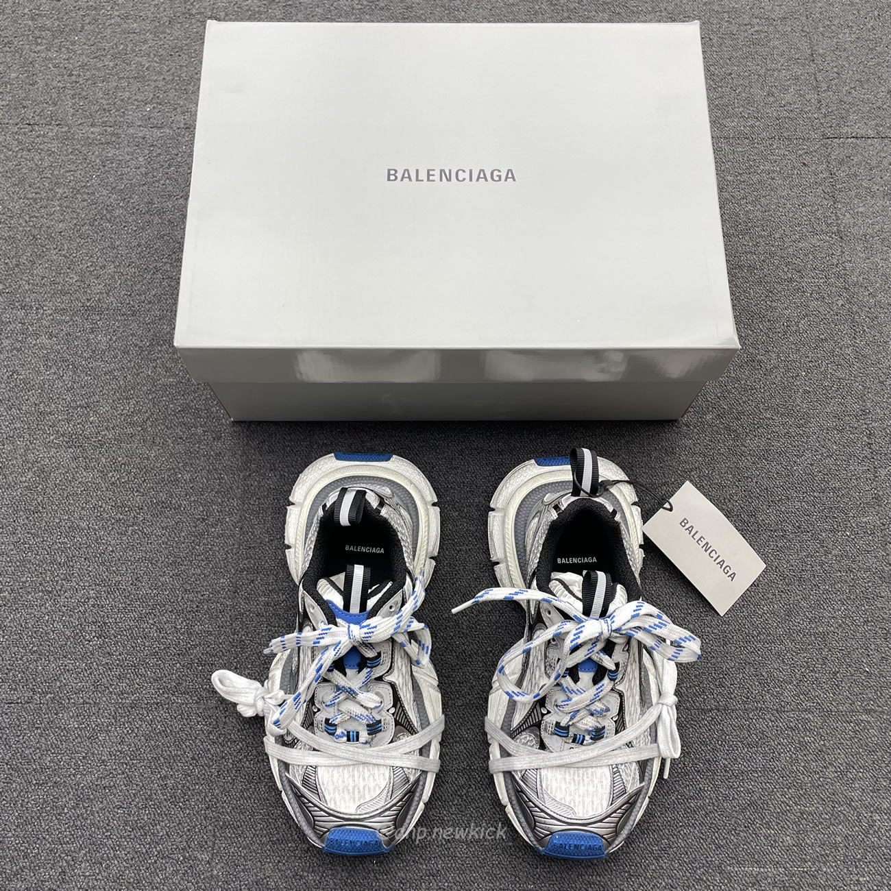 Balenciaga 3xl Trainer Grey White Blue 734731 W3xl7 1214 (11) - www.kitistry.com Balenciaga 3xl Trainer Grey White Blue 734731 W3xl7 1214 (11) - www.kitistry.com