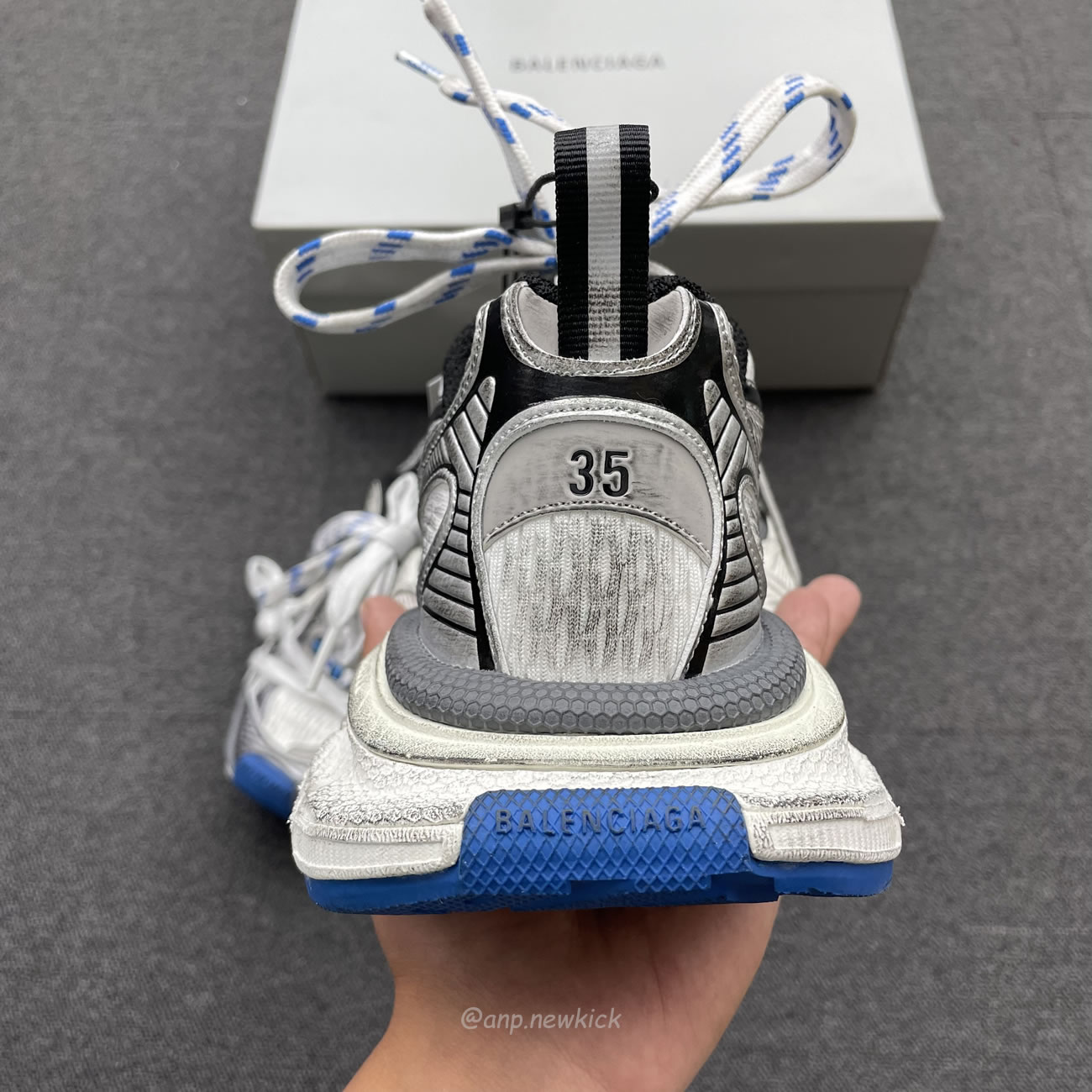 Balenciaga 3xl Trainer Grey White Blue 734731 W3xl7 1214 (6) - www.kitistry.com Balenciaga 3xl Trainer Grey White Blue 734731 W3xl7 1214 (6) - www.kitistry.com