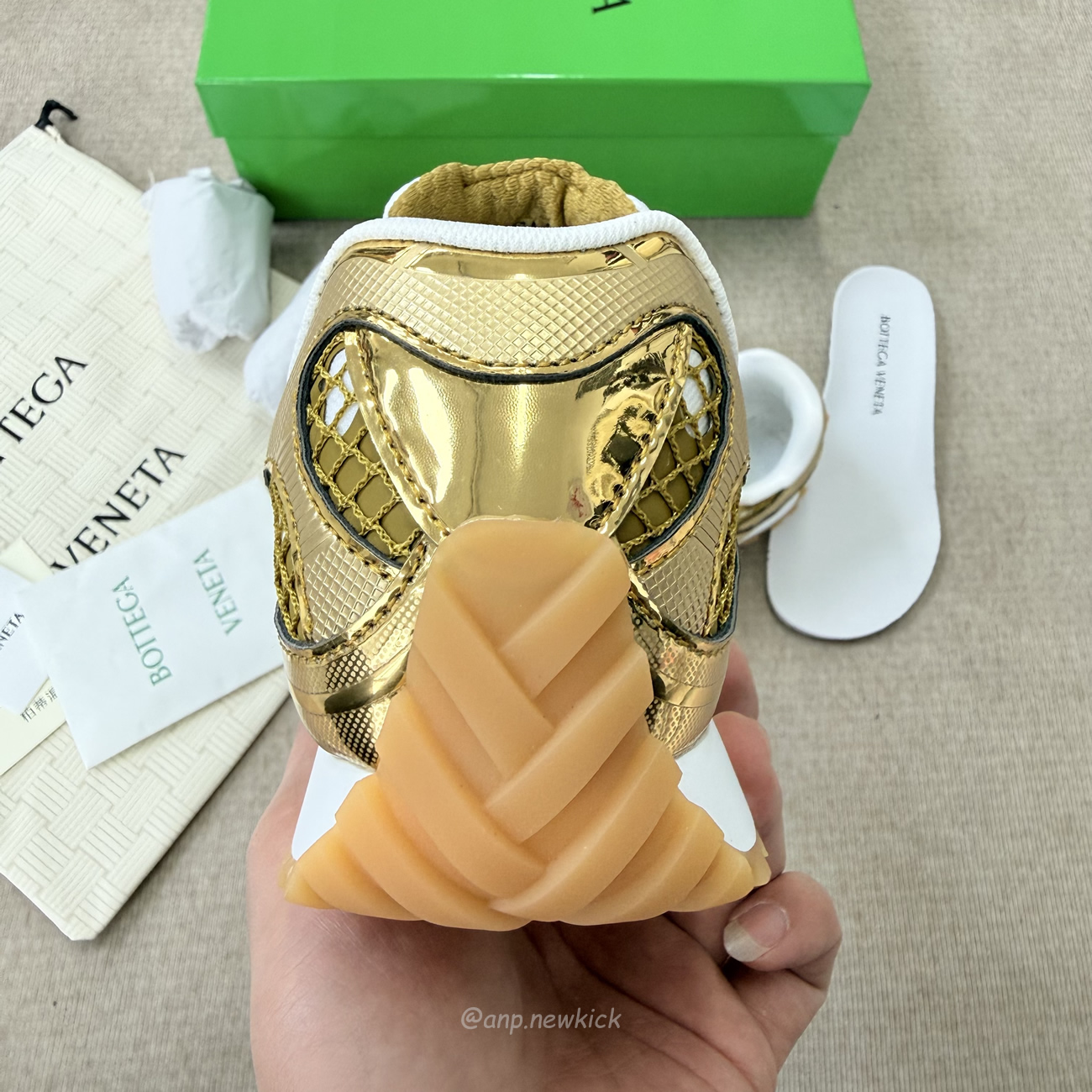 Bottega Veneta Orbit Sneaker Gold 741357 V2x40 7043 (2) - www.kitistry.com Bottega Veneta Orbit Sneaker Gold 741357 V2x40 7043 (2) - www.kitistry.com