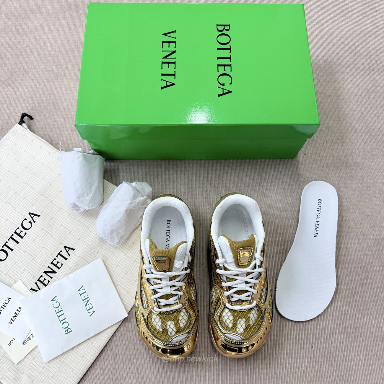 Bottega Veneta Orbit Sneaker Gold 741357 V2x40 7043 (4) - www.kitistry.com Bottega Veneta Orbit Sneaker Gold 741357 V2x40 7043 (4) - www.kitistry.com