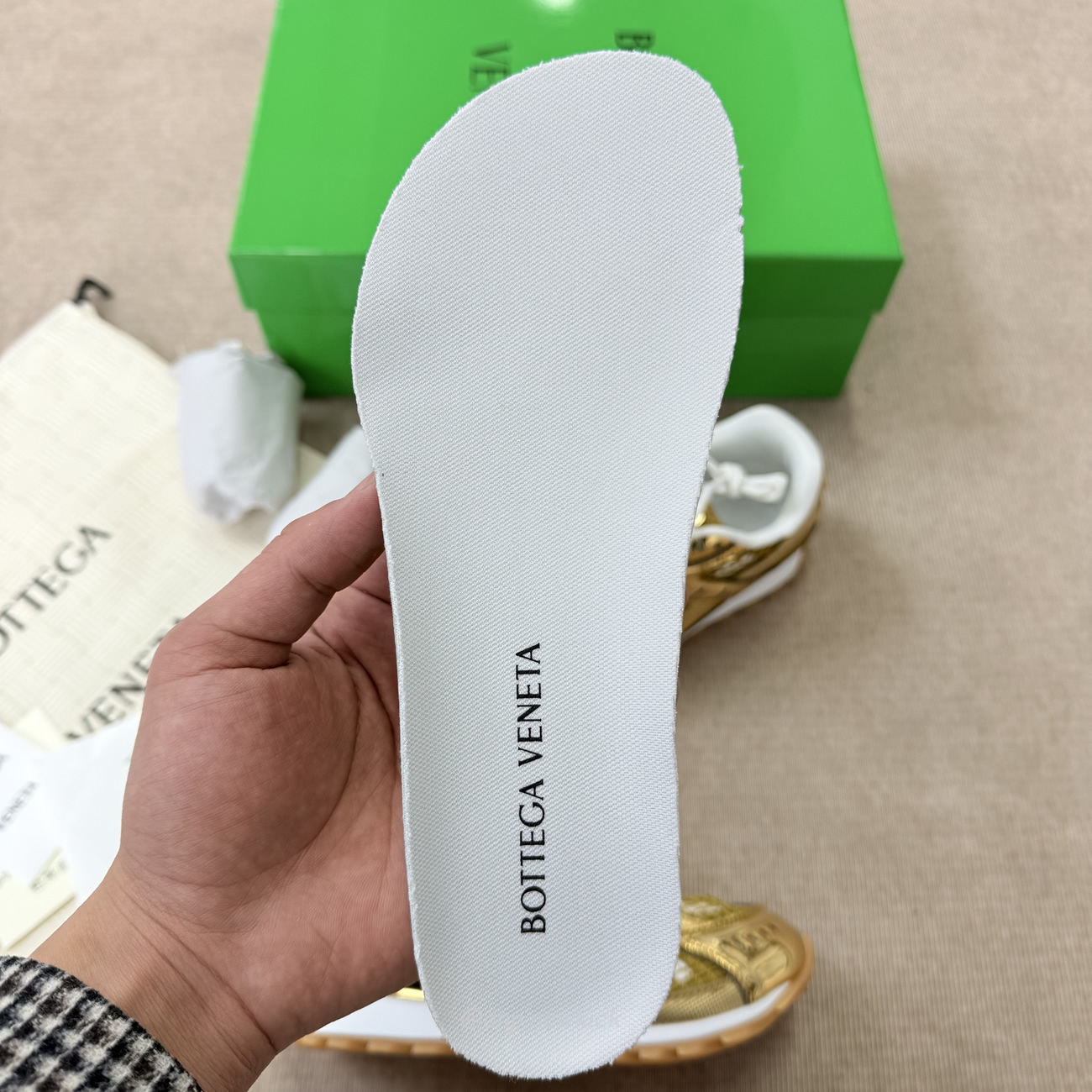 Bottega Veneta Orbit Sneaker Gold 741357 V2x40 7043 (7) - www.kitistry.com Bottega Veneta Orbit Sneaker Gold 741357 V2x40 7043 (7) - www.kitistry.com