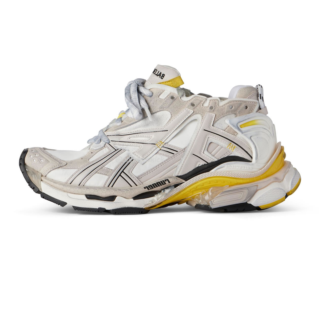 Balenciaga Runner Nylon Grey White Yellow Womens 772774 W3rny 9170 (1) - www.kitistry.com Balenciaga Runner Nylon Grey White Yellow Womens 772774 W3rny 9170 (1) - www.kitistry.com