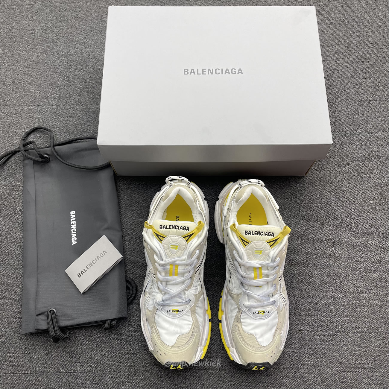 Balenciaga Runner Nylon Grey White Yellow Womens 772774 W3rny 9170 (7) - www.kitistry.com Balenciaga Runner Nylon Grey White Yellow Womens 772774 W3rny 9170 (7) - www.kitistry.com