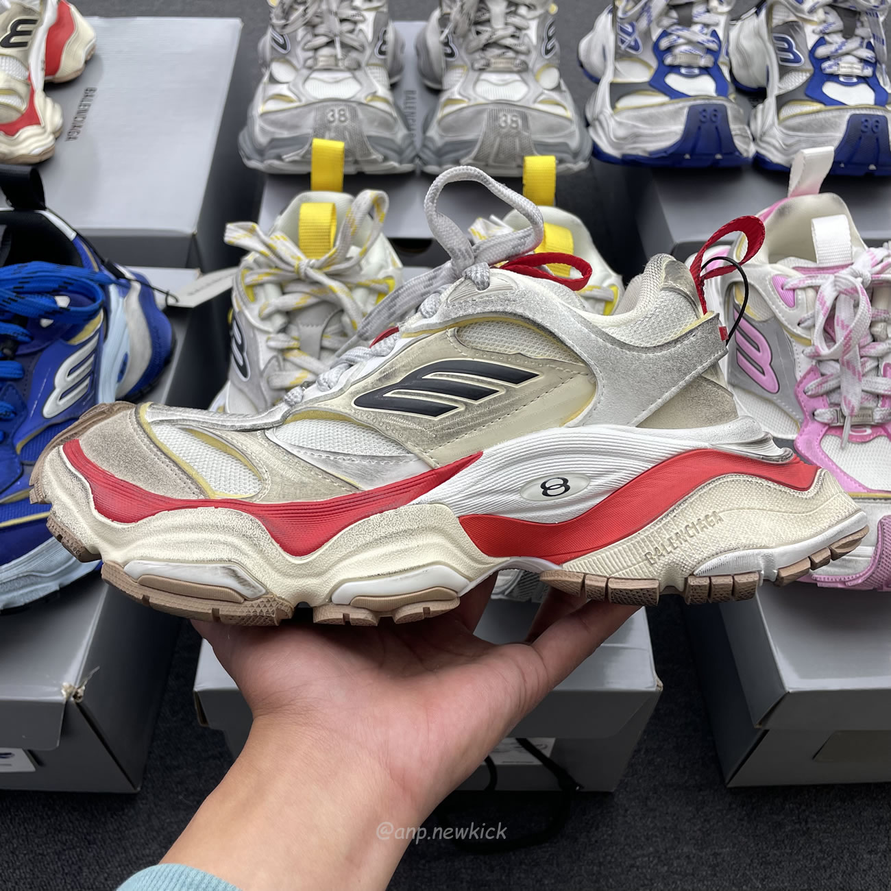 Balenciaga Cargo Sneaker Grey Black Yellow White Gery Pink Yellow Blue Red (womens) 784341 W2mv6 0328 (2) - www.kitistry.com Balenciaga Cargo Sneaker Grey Black Yellow White Gery Pink Yellow Blue Red (womens) 784341 W2mv6 0328 (2) - www.kitistry.com