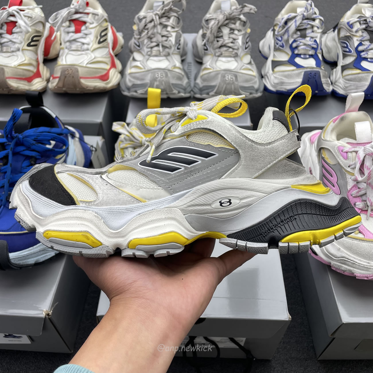 Balenciaga Cargo Sneaker Grey Black Yellow White Gery Pink Yellow Blue Red (womens) 784341 W2mv6 0328 (20) - www.kitistry.com Balenciaga Cargo Sneaker Grey Black Yellow White Gery Pink Yellow Blue Red (womens) 784341 W2mv6 0328 (20) - www.kitistry.com