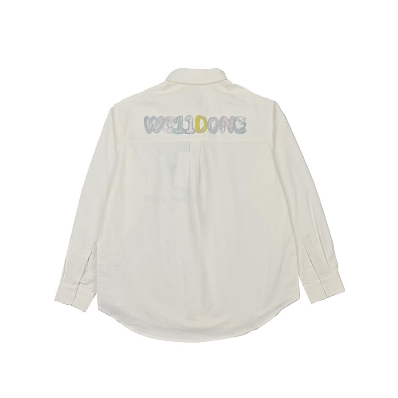 We11done 24ss Back Colored Graffiti Letter Printed Long Sleeved Shirt 912190036 S L (4) - www.kitistry.com We11done 24ss Back Colored Graffiti Letter Printed Long Sleeved Shirt 912190036 S L (4) - www.kitistry.com