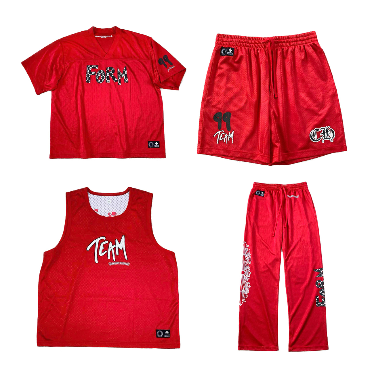 Chrome Hearts 99 Form Matty Boy Mesh Red Jersey (1) - www.kitistry.com Chrome Hearts 99 Form Matty Boy Mesh Red Jersey (1) - www.kitistry.com