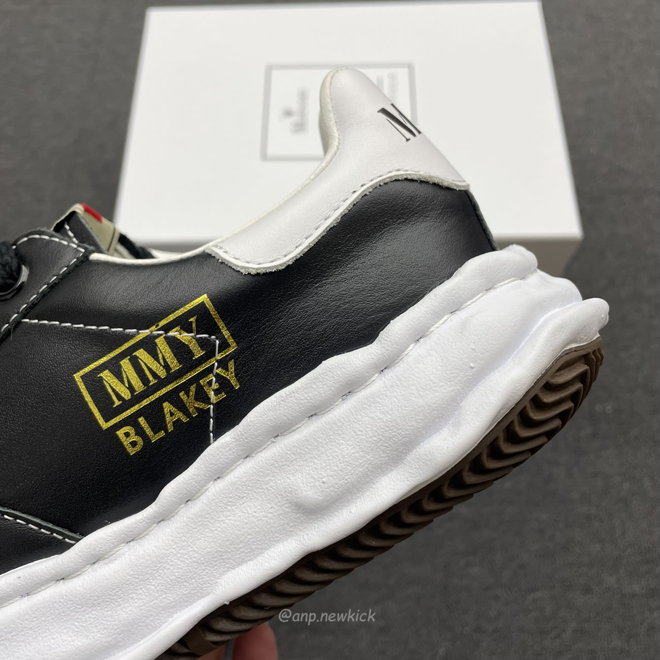 Maison Mihara Yasuhiro Blakey Og Sole Leather Low Black A06fw702 (2) - www.kitistry.com Maison Mihara Yasuhiro Blakey Og Sole Leather Low Black A06fw702 (2) - www.kitistry.com