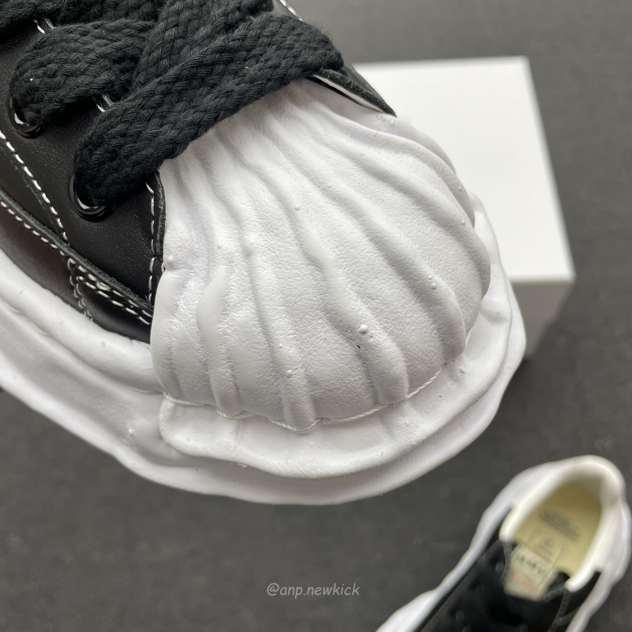 Maison Mihara Yasuhiro Blakey Og Sole Leather Low Black A06fw702 (8) - www.kitistry.com Maison Mihara Yasuhiro Blakey Og Sole Leather Low Black A06fw702 (8) - www.kitistry.com