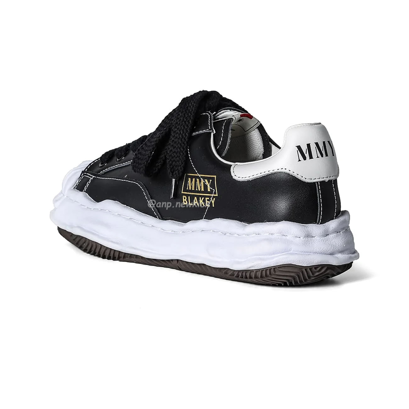 Maison Mihara Yasuhiro Blakey Og Sole Leather Low Black A06fw702 (9) - www.kitistry.com Maison Mihara Yasuhiro Blakey Og Sole Leather Low Black A06fw702 (9) - www.kitistry.com