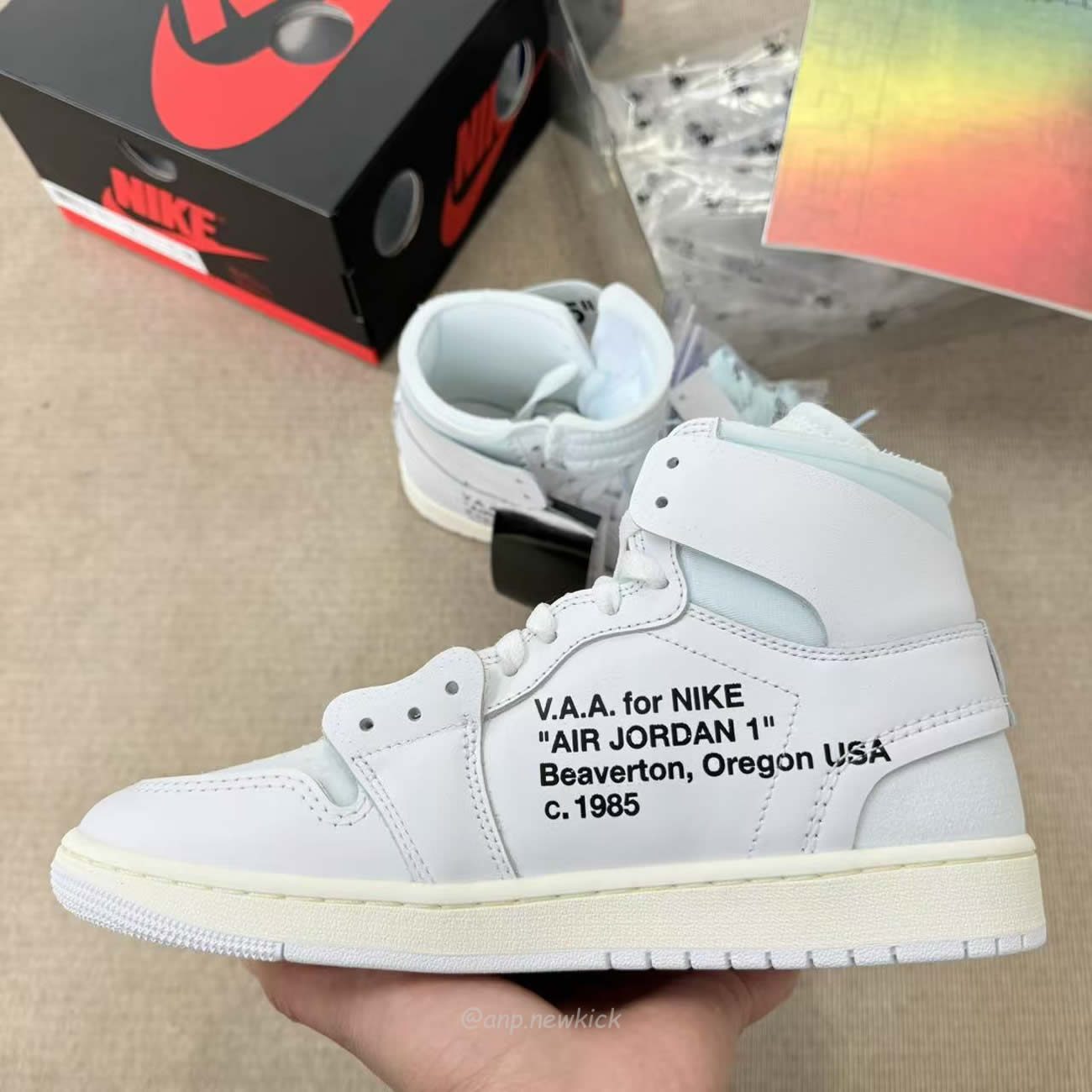 Air Jordan 1 Retro High Virgil Abloh Archive Alaska 2025 Aa3834 100 (5) - www.kitistry.com