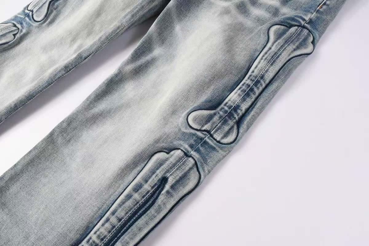 Amiris Jeans Men Fashion Patch Repair Low Rise Skinny Denim (2) - www.kitistry.com