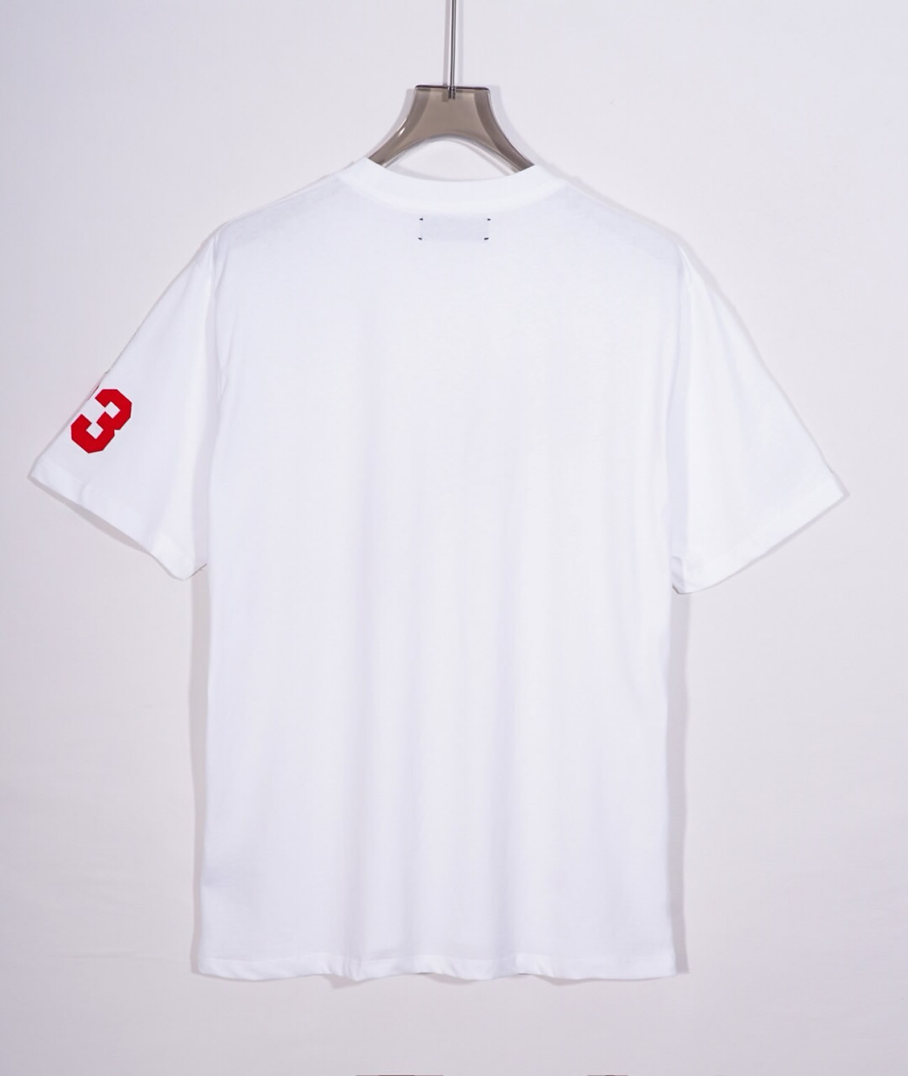 Amiri Logo Flocked Felt Trimmed Cotton Jersey White T Shirt (8) - www.kitistry.com Amiri Logo Flocked Felt Trimmed Cotton Jersey White T Shirt (8) - www.kitistry.com