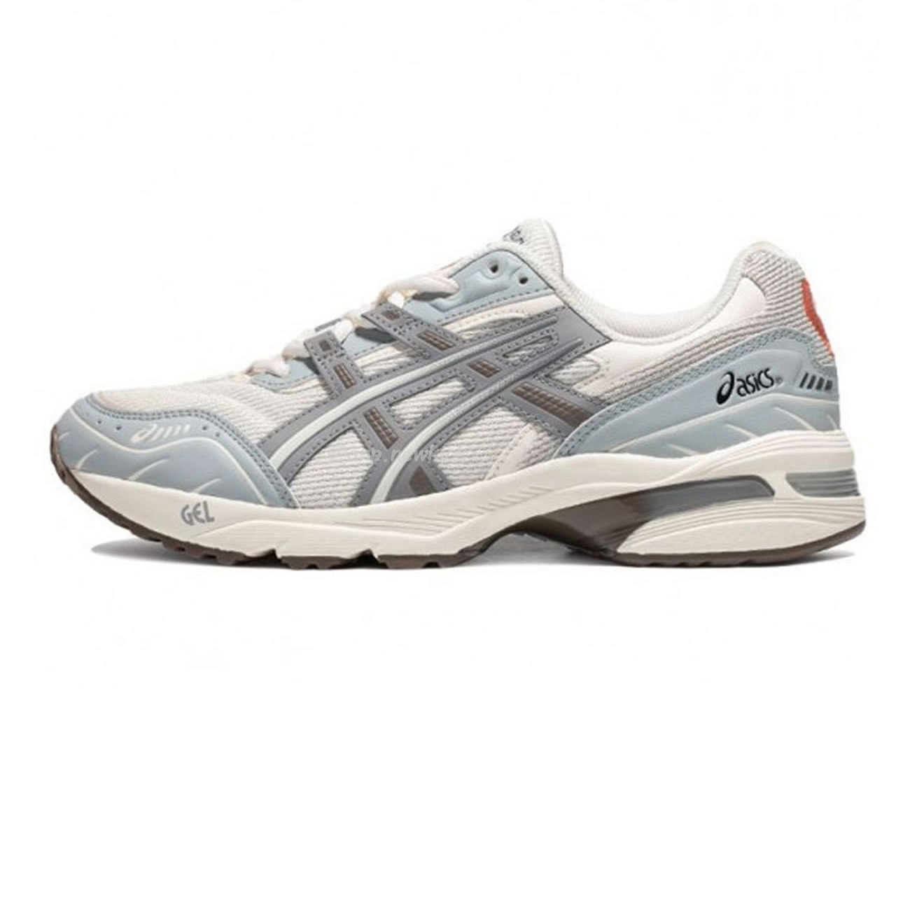 Asics Gel 1090 Grey Beige Birch French Blue White Sage Silver Cream Brown Silver Cream Gray Blue (27) - www.kitistry.com