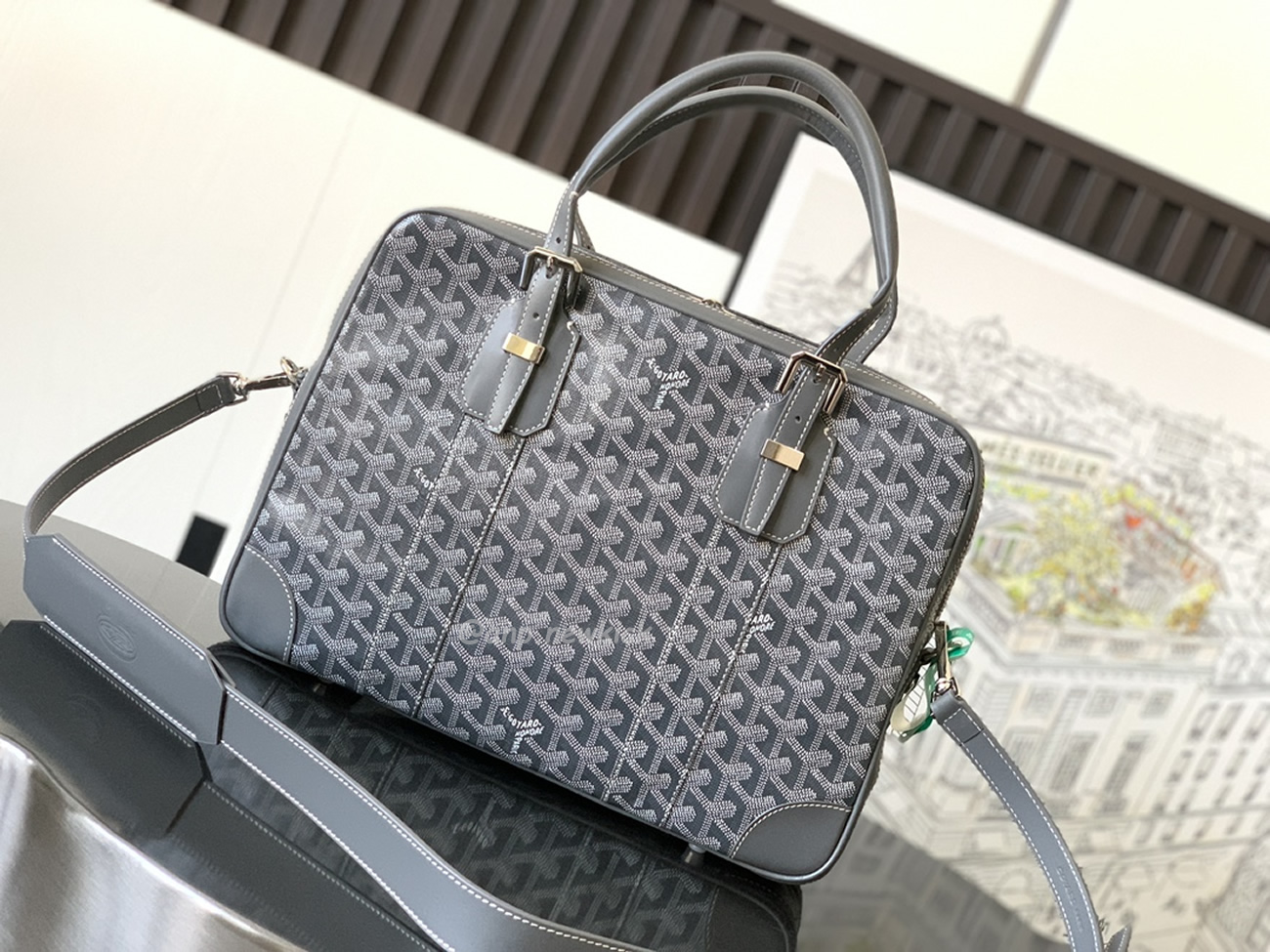 Goyard Ambassade Medium Size Briefcase (10) - www.kitistry.com Goyard Ambassade Medium Size Briefcase (10) - www.kitistry.com