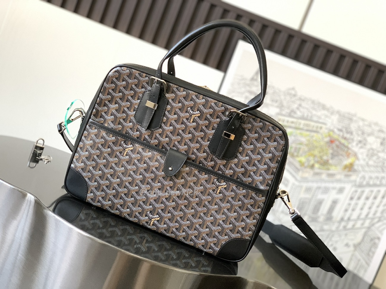 Goyard Ambassade Medium Size Briefcase (18) - www.kitistry.com Goyard Ambassade Medium Size Briefcase (18) - www.kitistry.com