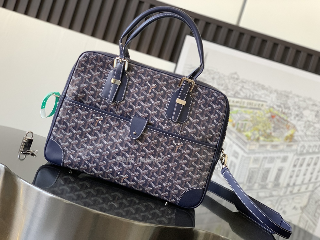 Goyard Ambassade Medium Size Briefcase (19) - www.kitistry.com Goyard Ambassade Medium Size Briefcase (19) - www.kitistry.com