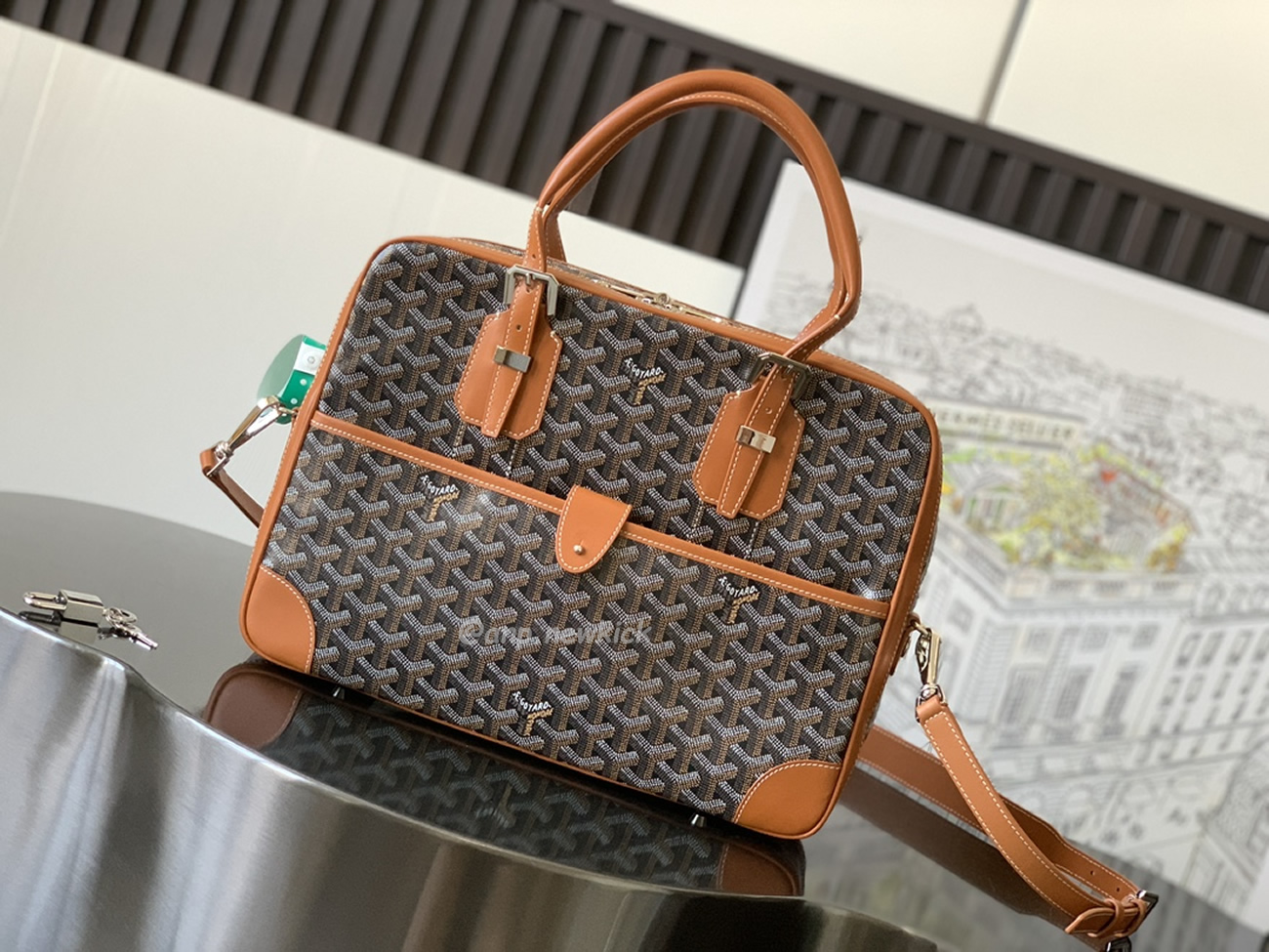 Goyard Ambassade Medium Size Briefcase (7) - www.kitistry.com Goyard Ambassade Medium Size Briefcase (7) - www.kitistry.com