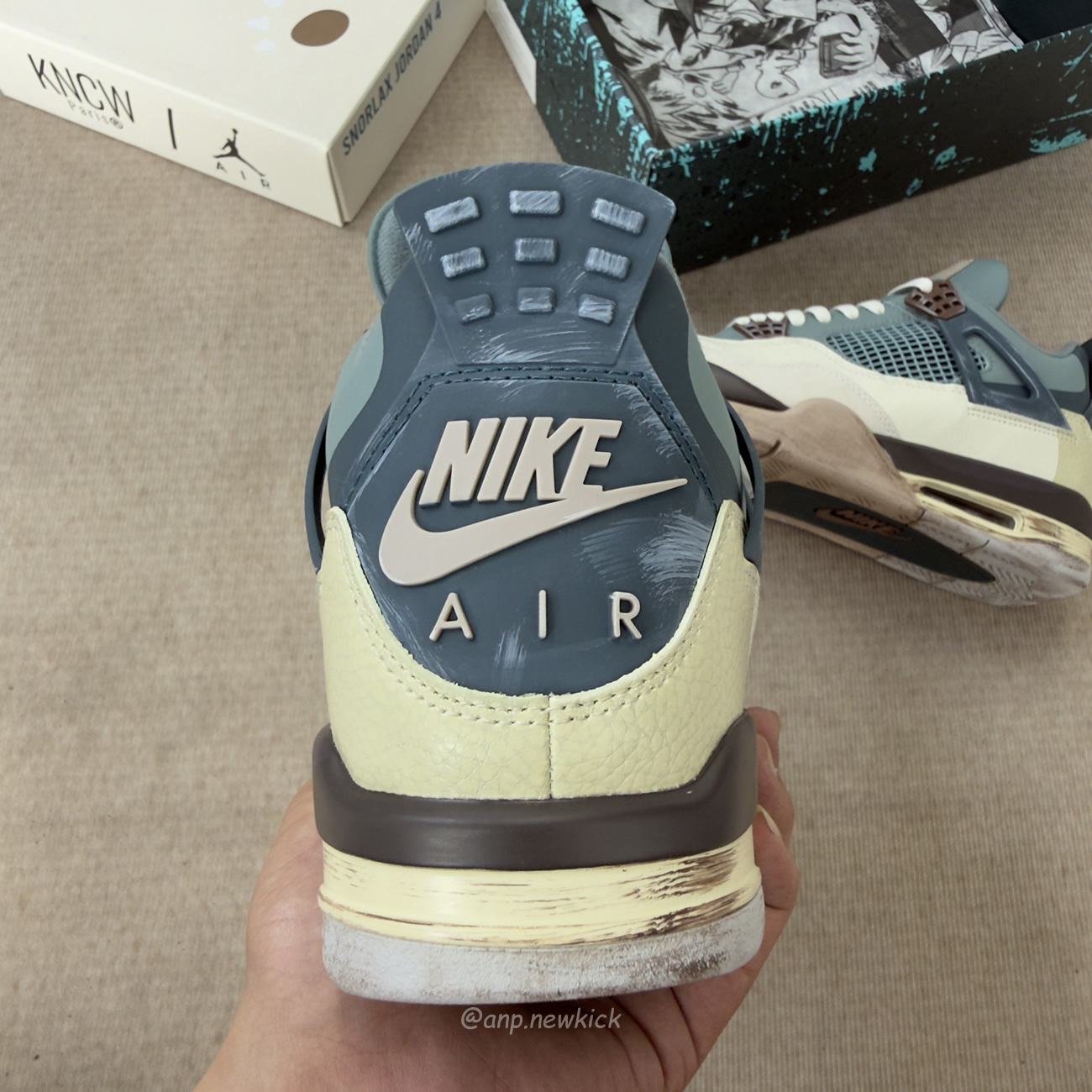 Air Jordan 4 Retro X Andrew Chiou Snorlax Custom (2) - www.kitistry.com Air Jordan 4 Retro X Andrew Chiou Snorlax Custom (2) - www.kitistry.com