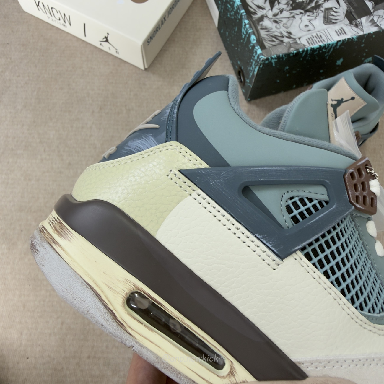 Air Jordan 4 Retro X Andrew Chiou Snorlax Custom (9) - www.kitistry.com Air Jordan 4 Retro X Andrew Chiou Snorlax Custom (9) - www.kitistry.com