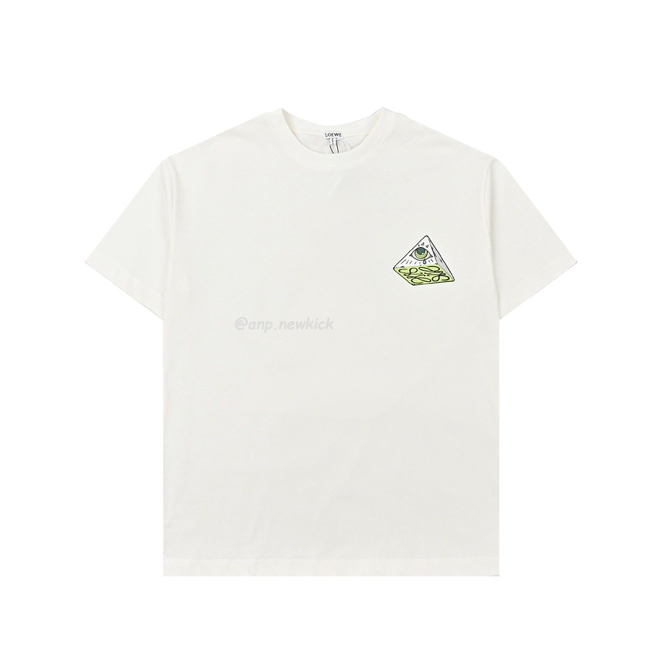 Loewe Angel Eye Printed White T Shirt (1) - www.kitistry.com Loewe Angel Eye Printed White T Shirt (1) - www.kitistry.com