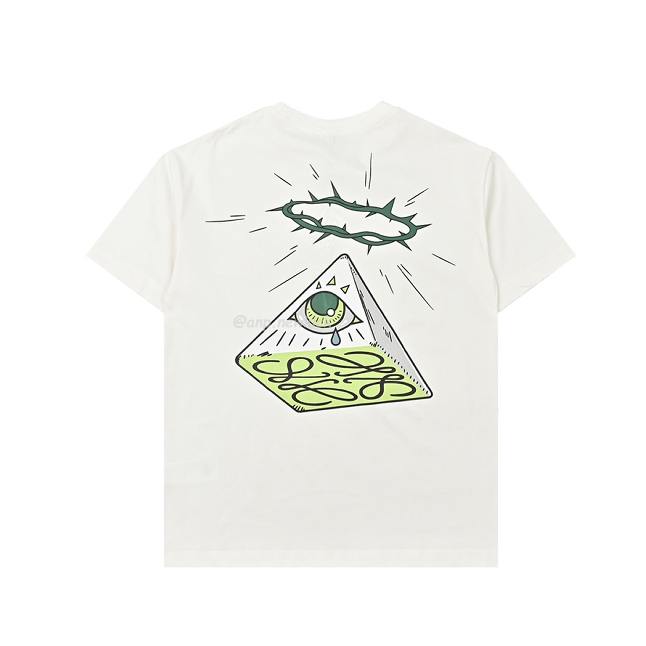 Loewe Angel Eye Printed White T Shirt (8) - www.kitistry.com Loewe Angel Eye Printed White T Shirt (8) - www.kitistry.com