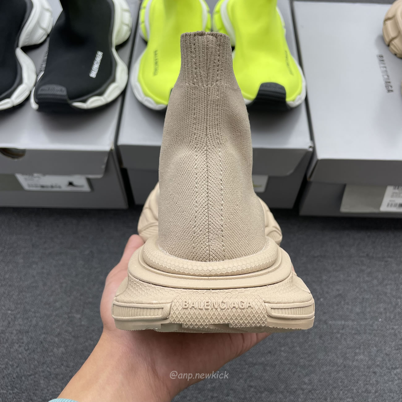 Balenciaga 3xl Sock Recycled Knit Sneakers Black White Fluo Yellow Beige (10) - www.kitistry.com Balenciaga 3xl Sock Recycled Knit Sneakers Black White Fluo Yellow Beige (10) - www.kitistry.com