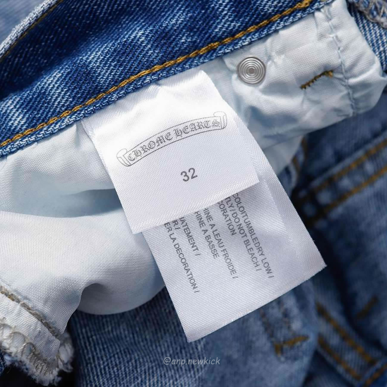 Chrome Hearts Blue Speckle Jeans Cross (13) - www.kitistry.com Chrome Hearts Blue Speckle Jeans Cross (13) - www.kitistry.com