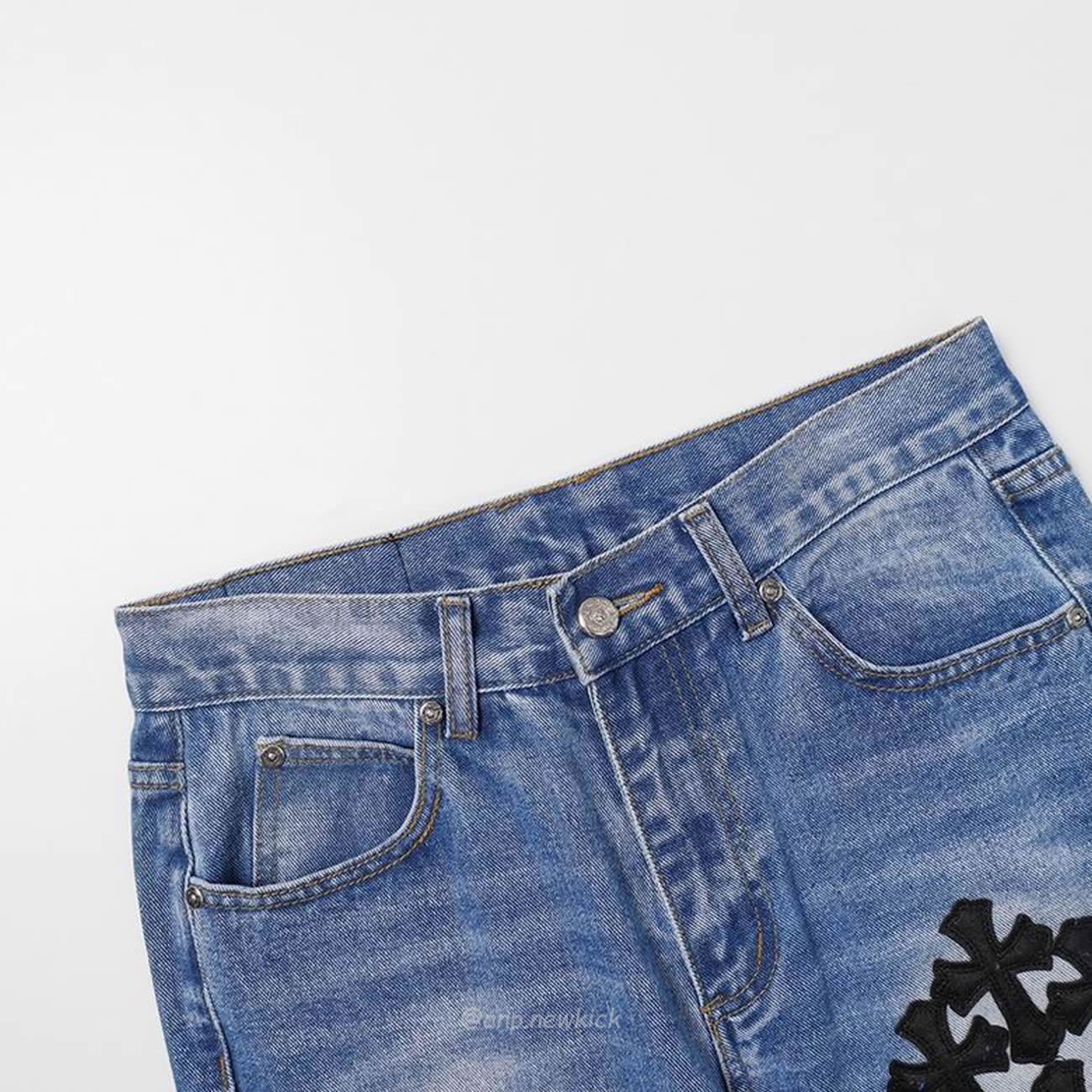 Chrome Hearts Blue Speckle Jeans Cross (4) - www.kitistry.com Chrome Hearts Blue Speckle Jeans Cross (4) - www.kitistry.com