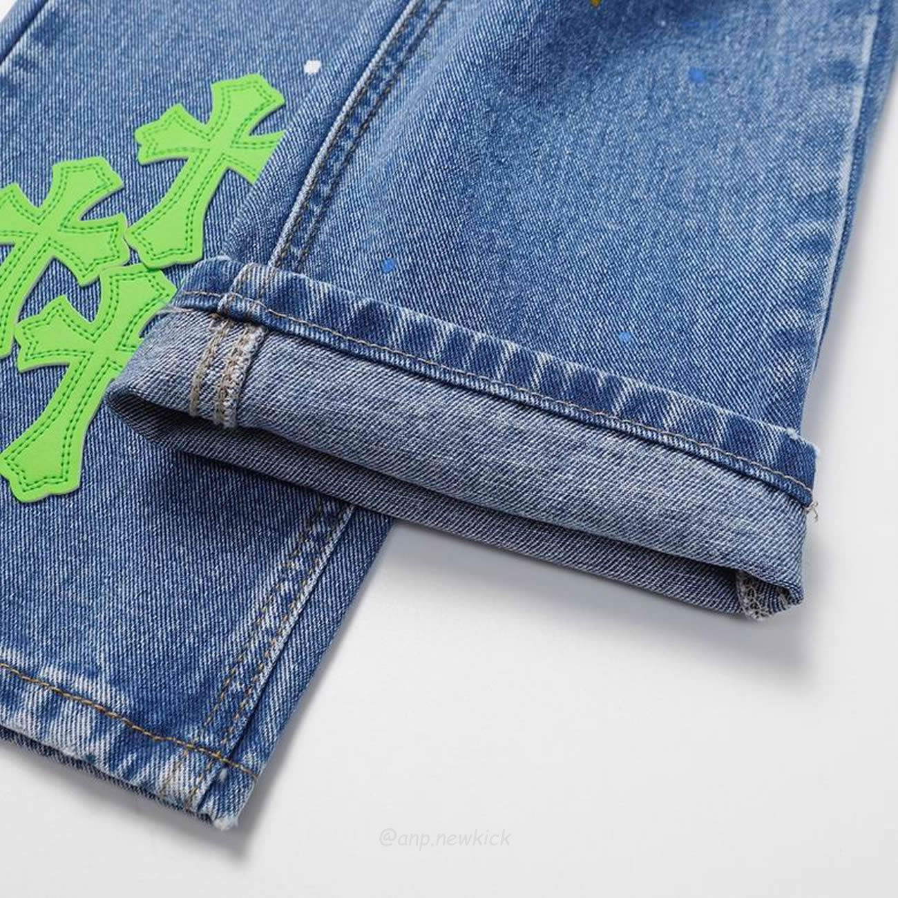 Chrome Hearts Blue Speckle Jeans Cross (6) - www.kitistry.com Chrome Hearts Blue Speckle Jeans Cross (6) - www.kitistry.com