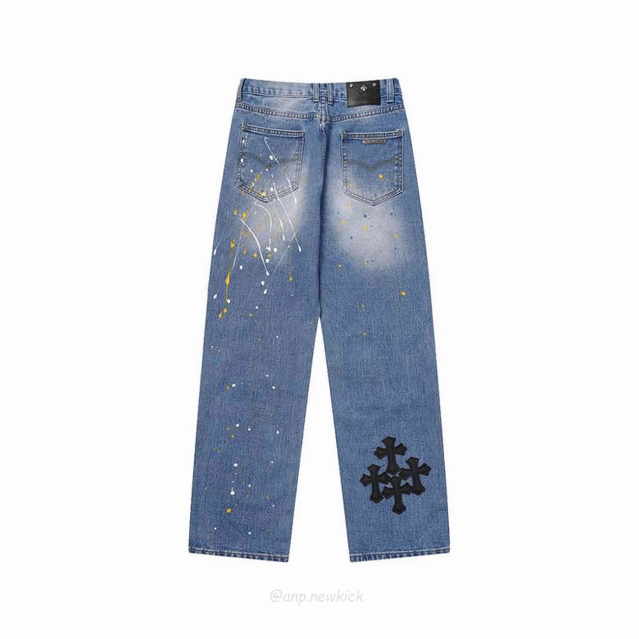 Chrome Hearts Blue Speckle Jeans Cross (9) - www.kitistry.com Chrome Hearts Blue Speckle Jeans Cross (9) - www.kitistry.com