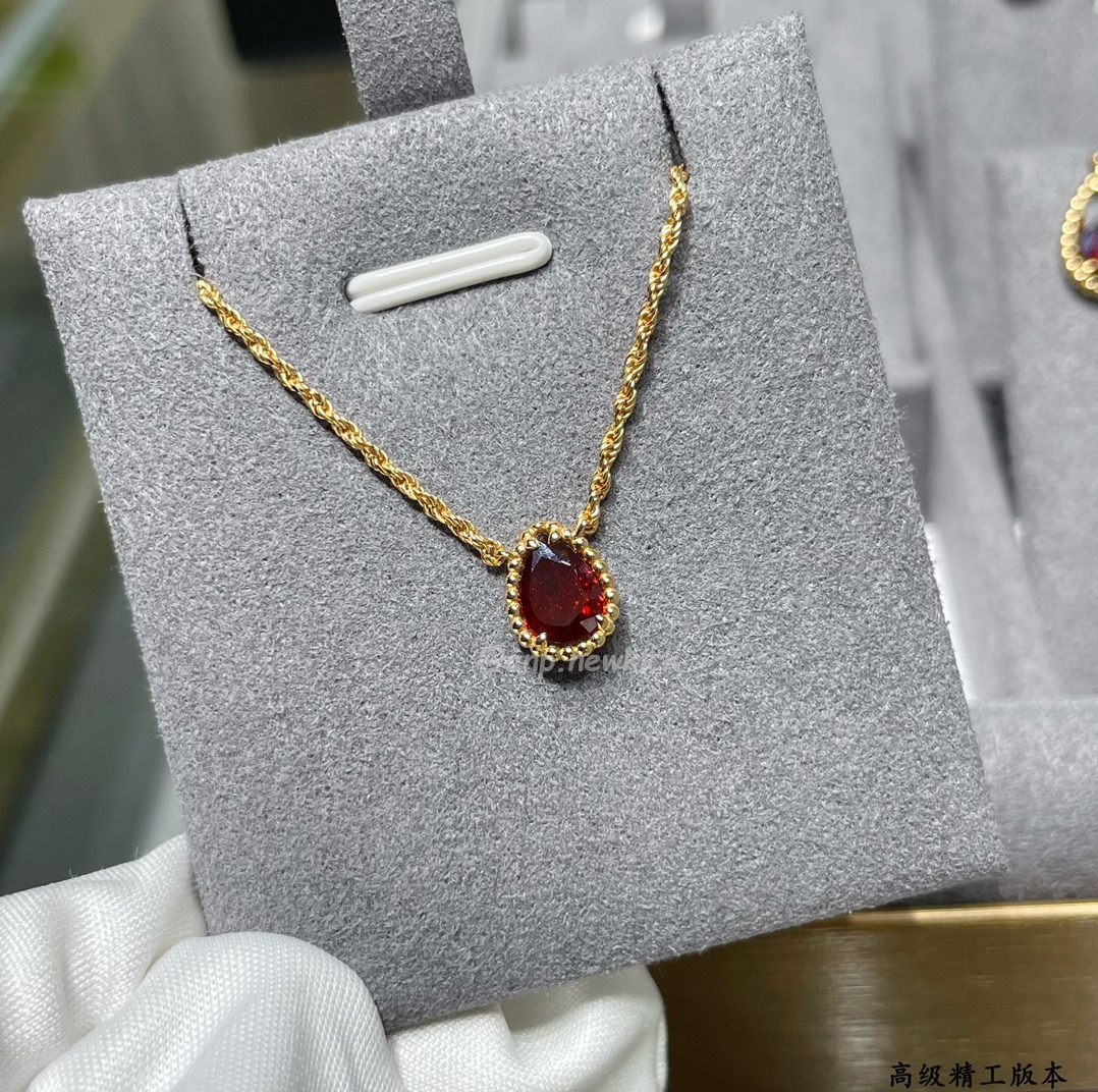 Boucheron Serpent Boheme Necklace Pink Gold With Rhodolite (2) - www.kitistry.com Boucheron Serpent Boheme Necklace Pink Gold With Rhodolite (2) - www.kitistry.com