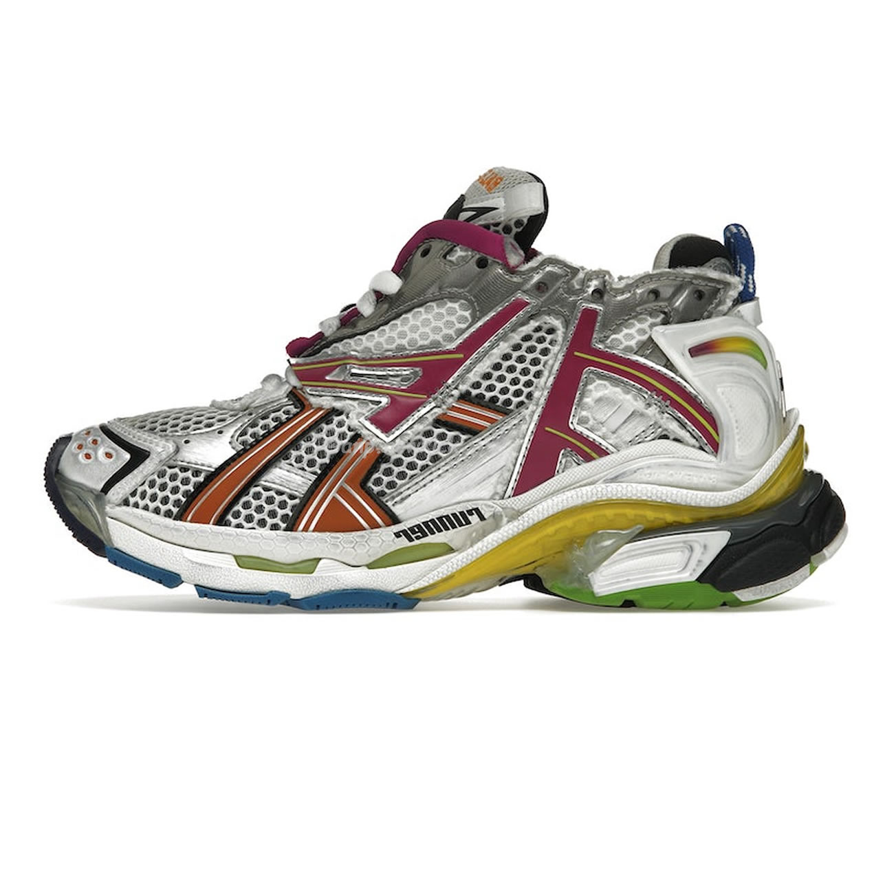 Balenciaga Runner White Grey Silver Black Blue Multicolor Burgundy (8) - www.kitistry.com Balenciaga Runner White Grey Silver Black Blue Multicolor Burgundy (8) - www.kitistry.com