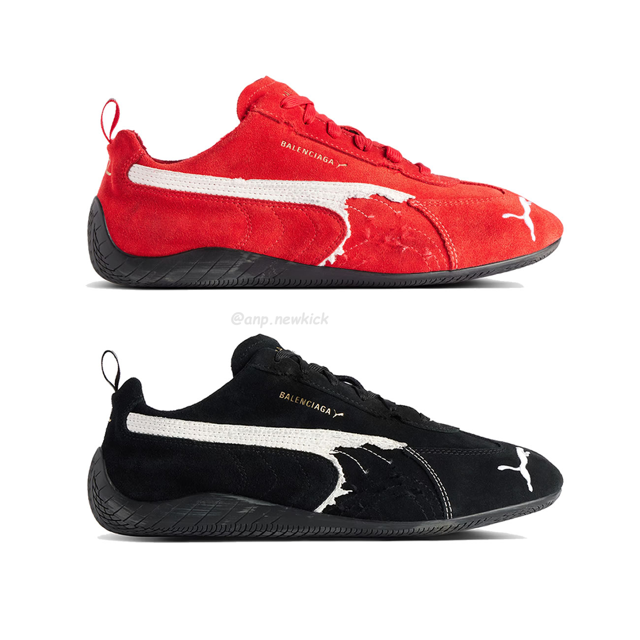 Balenciaga X Puma Ultrasoft Speedcat Sneakers Red White Black (1) - www.kitistry.com Balenciaga X Puma Ultrasoft Speedcat Sneakers Red White Black (1) - www.kitistry.com