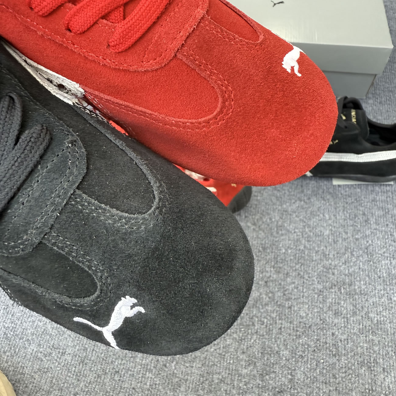 Balenciaga X Puma Ultrasoft Speedcat Sneakers Red White Black (4) - www.kitistry.com Balenciaga X Puma Ultrasoft Speedcat Sneakers Red White Black (4) - www.kitistry.com