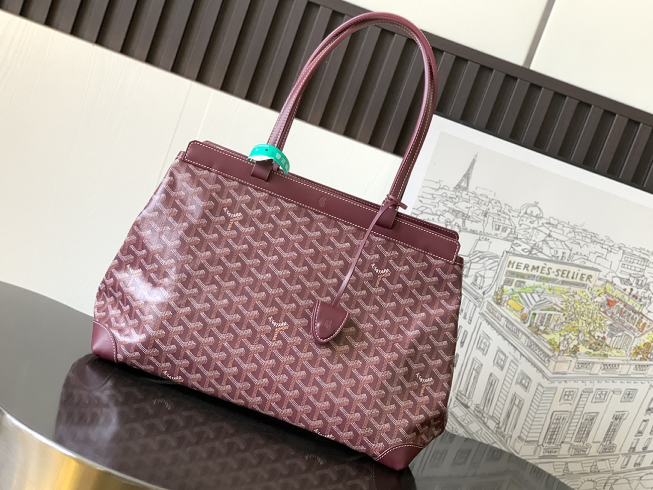 Goyard Bellechasse Biaude Tote Bag Blacknatural Black Grey Navy White Green Yellow Red Burgundy (17) - www.kitistry.com Goyard Bellechasse Biaude Tote Bag Blacknatural Black Grey Navy White Green Yellow Red Burgundy (17) - www.kitistry.com