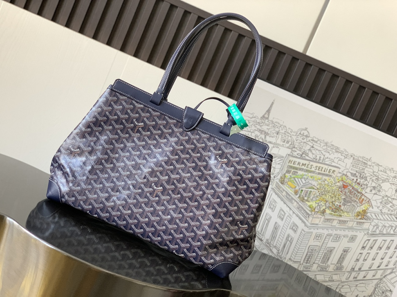 Goyard Bellechasse Biaude Tote Bag Blacknatural Black Grey Navy White Green Yellow Red Burgundy (18) - www.kitistry.com Goyard Bellechasse Biaude Tote Bag Blacknatural Black Grey Navy White Green Yellow Red Burgundy (18) - www.kitistry.com