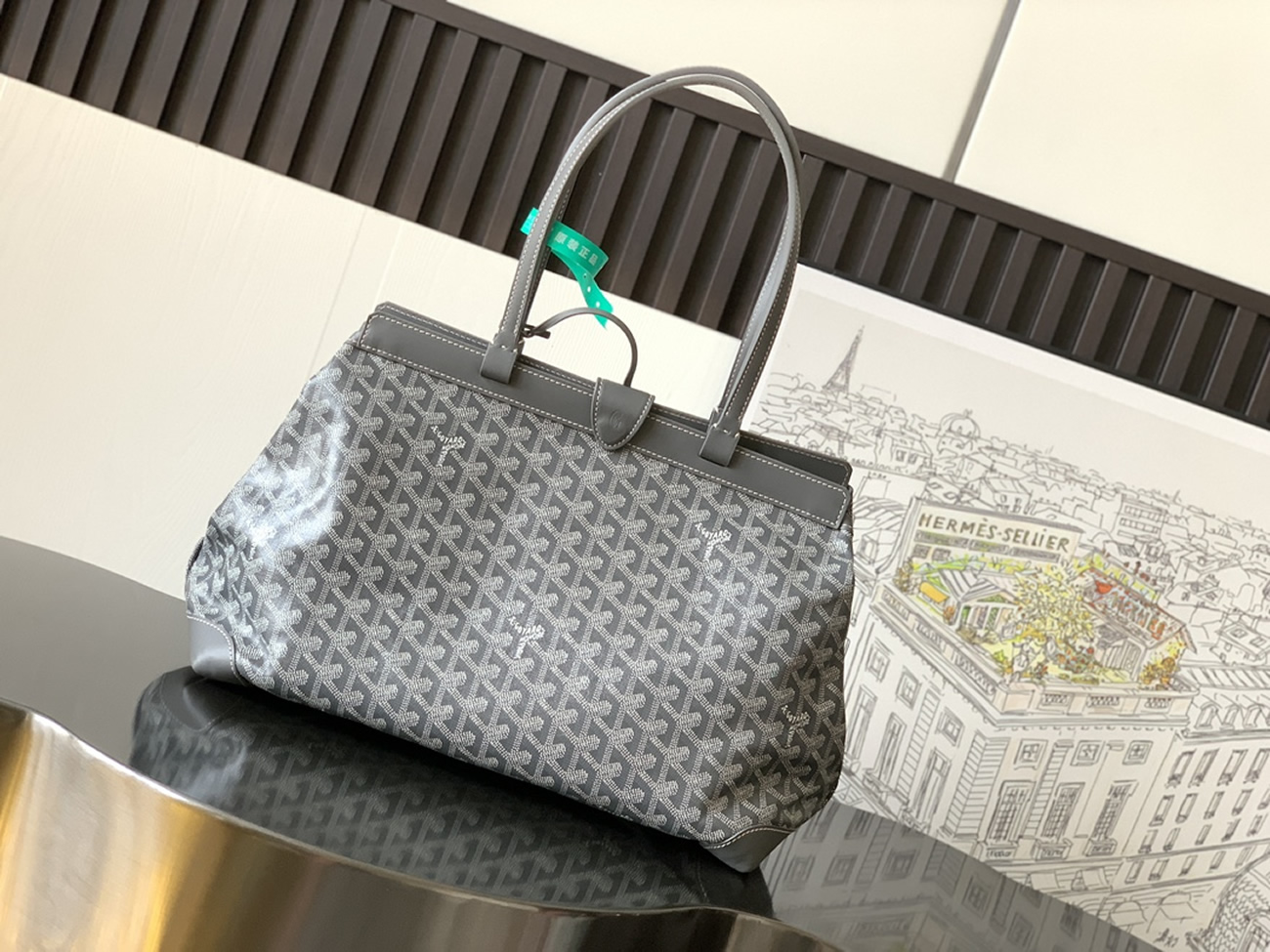 Goyard Bellechasse Biaude Tote Bag Blacknatural Black Grey Navy White Green Yellow Red Burgundy (27) - www.kitistry.com Goyard Bellechasse Biaude Tote Bag Blacknatural Black Grey Navy White Green Yellow Red Burgundy (27) - www.kitistry.com