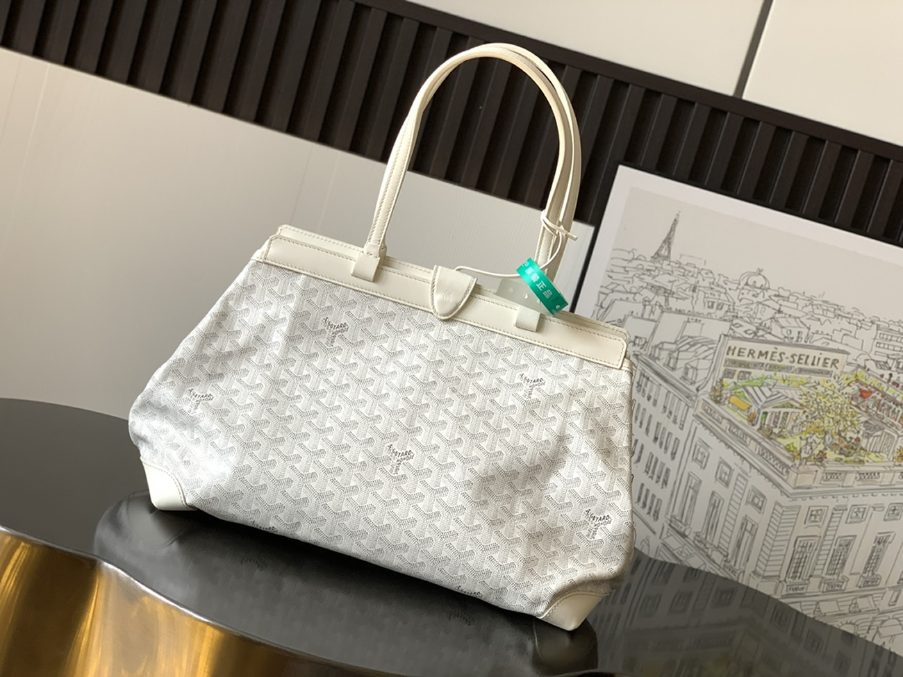 Goyard Bellechasse Biaude Tote Bag Blacknatural Black Grey Navy White Green Yellow Red Burgundy (4) - www.kitistry.com Goyard Bellechasse Biaude Tote Bag Blacknatural Black Grey Navy White Green Yellow Red Burgundy (4) - www.kitistry.com