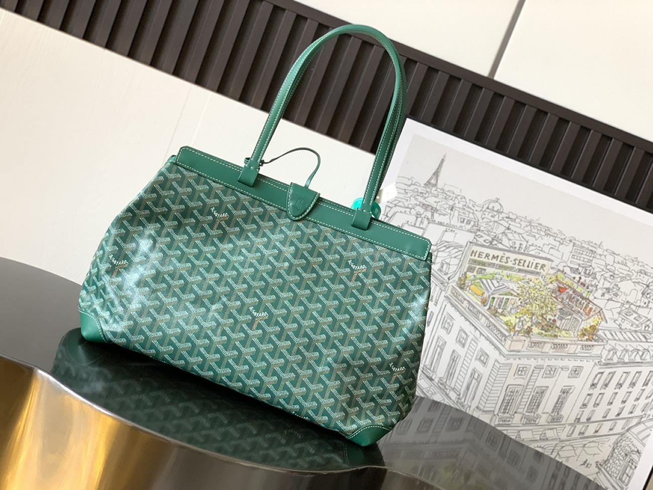 Goyard Bellechasse Biaude Tote Bag Blacknatural Black Grey Navy White Green Yellow Red Burgundy (5) - www.kitistry.com Goyard Bellechasse Biaude Tote Bag Blacknatural Black Grey Navy White Green Yellow Red Burgundy (5) - www.kitistry.com