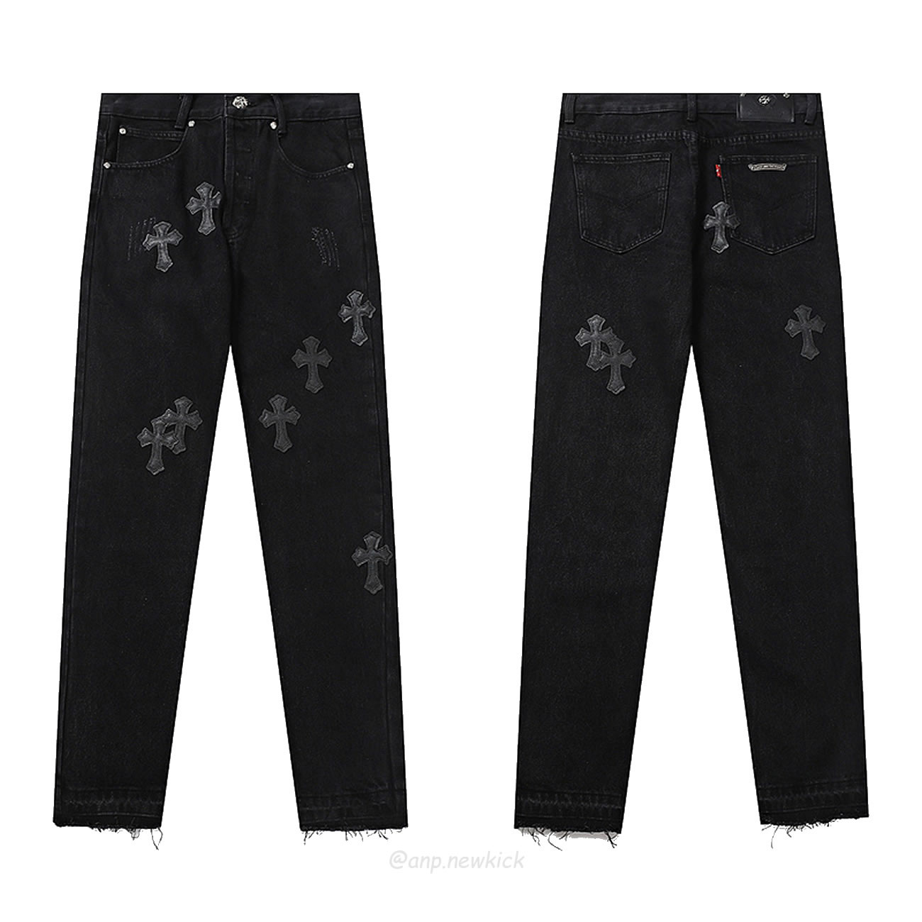 Chrome Hearts Black Cross Jeans (1) - www.kitistry.com